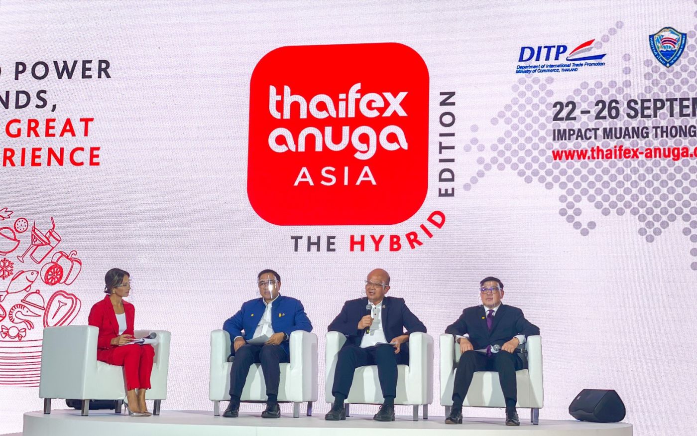 กรมส่งเสริมการค้าระหว่างประเทศ หอการค้าไทย และโคโลญเมสเซ่ ยืนยันจัดงาน “THAIFEX – ANUGA ASIA 2020” ในรูปแบบใหม่ “The Hybrid Edition” เปิดเจรจาซื้อขายทั้งออฟไลน์และออนไลน์ 22-26 กันยายน2563