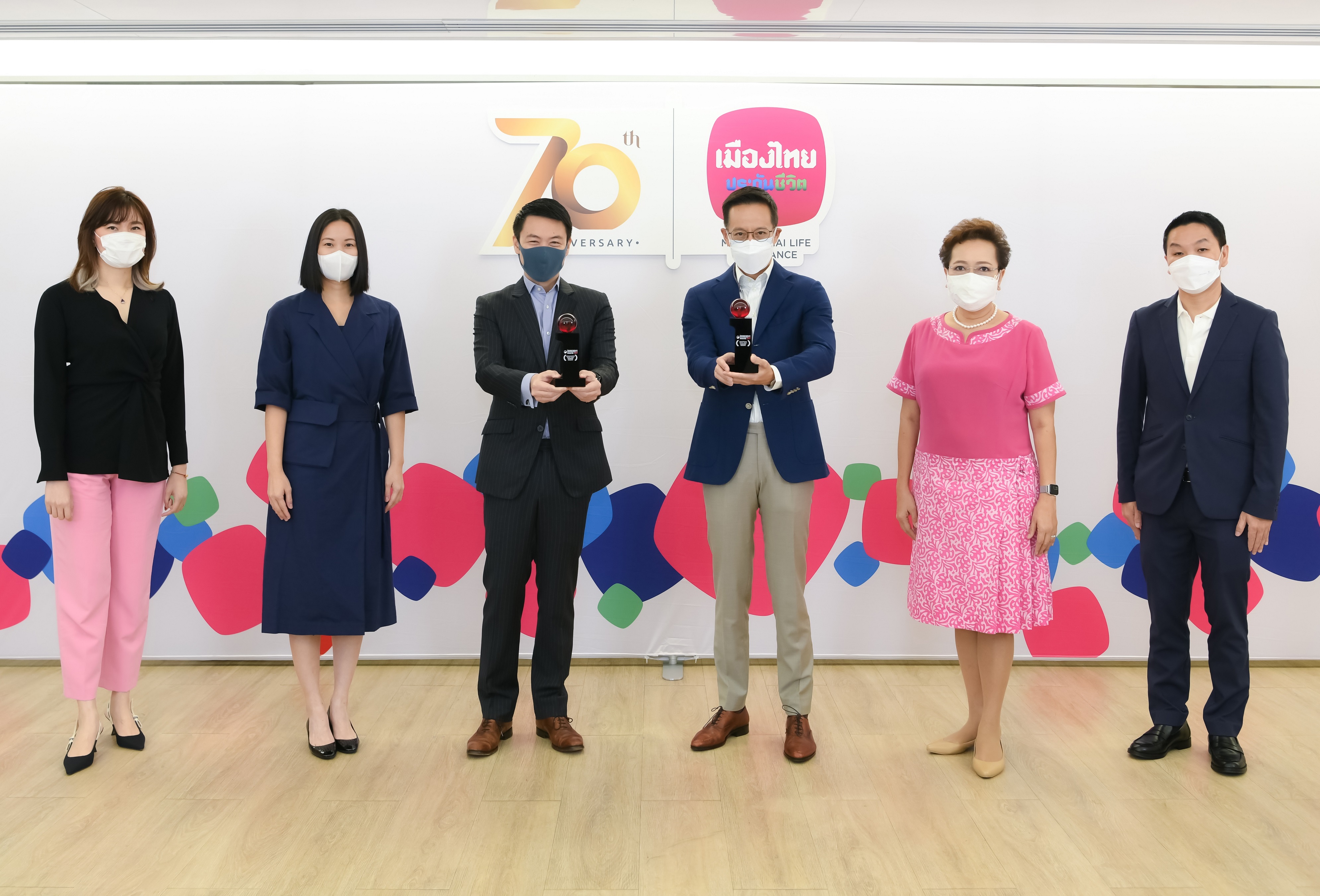 เมืองไทยประกันชีวิต รับ 2 รางวัลใหญ่ระดับสากล  จาก Insurance Asia Awards 2021 ตอกย้ำนโยบาย MTL Trusted Lifetime Partner