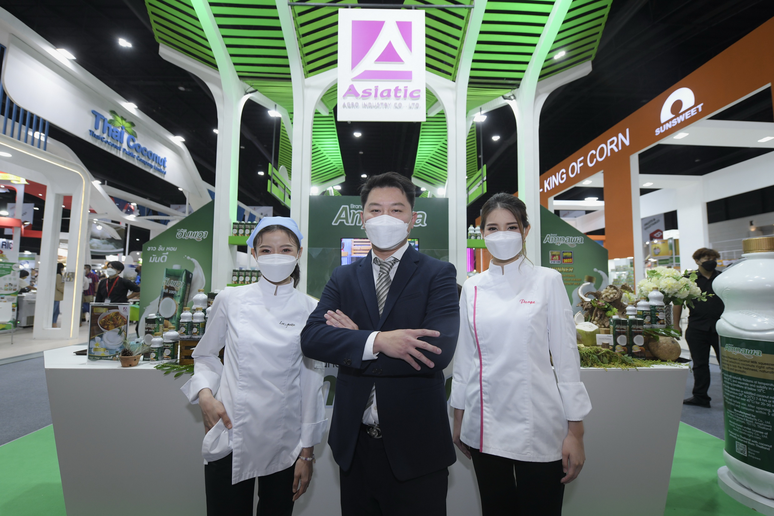 เอเซียติคฯ โชว์สุดยอดนวัตกรรมในงาน THAIFEX–Anuga Asia 2022 ตอกย้ำภาพลักษณ์ผู้นำตัวจริงธุรกิจมะพร้าวครบวงจร ปลื้ม “โคโค่แม็ก” กวาดยอดอันดับ 1 ในไทย 4 ปีซ้อน