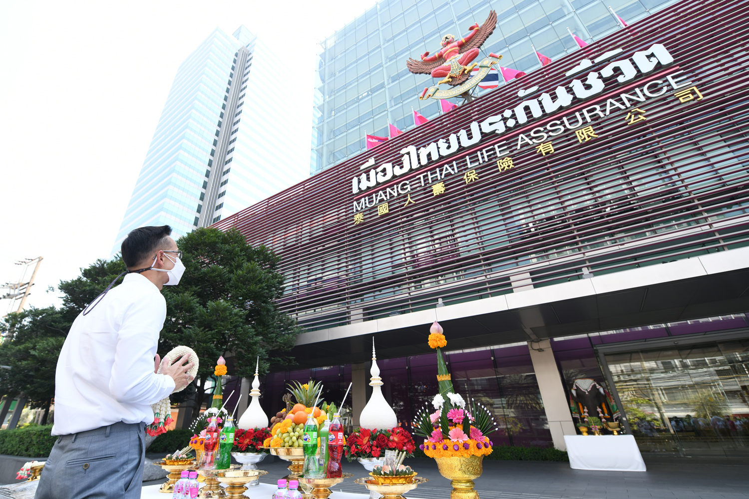 เมืองไทยประกันชีวิต จัดพิธีทำบุญครบรอบ 71 ปี การก่อตั้งบริษัทฯ
