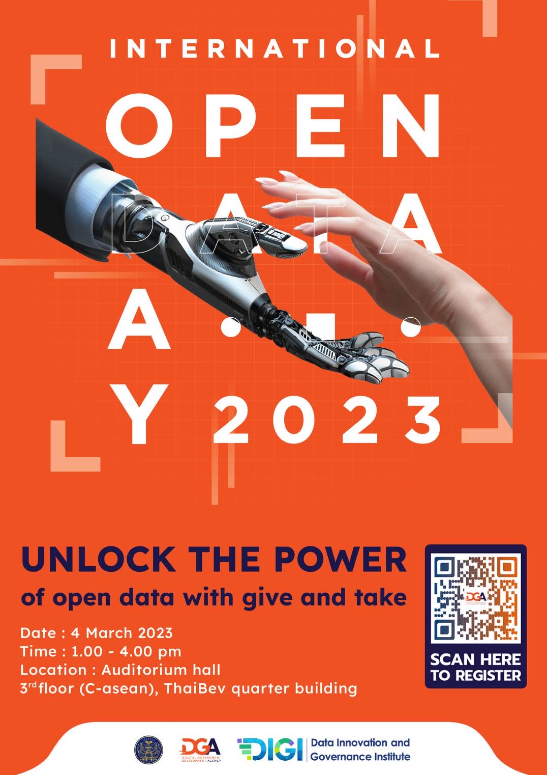 งานวันข้อมูลเปิดนานาชาติ ประจำปี 2566 International Open Data Day 2023