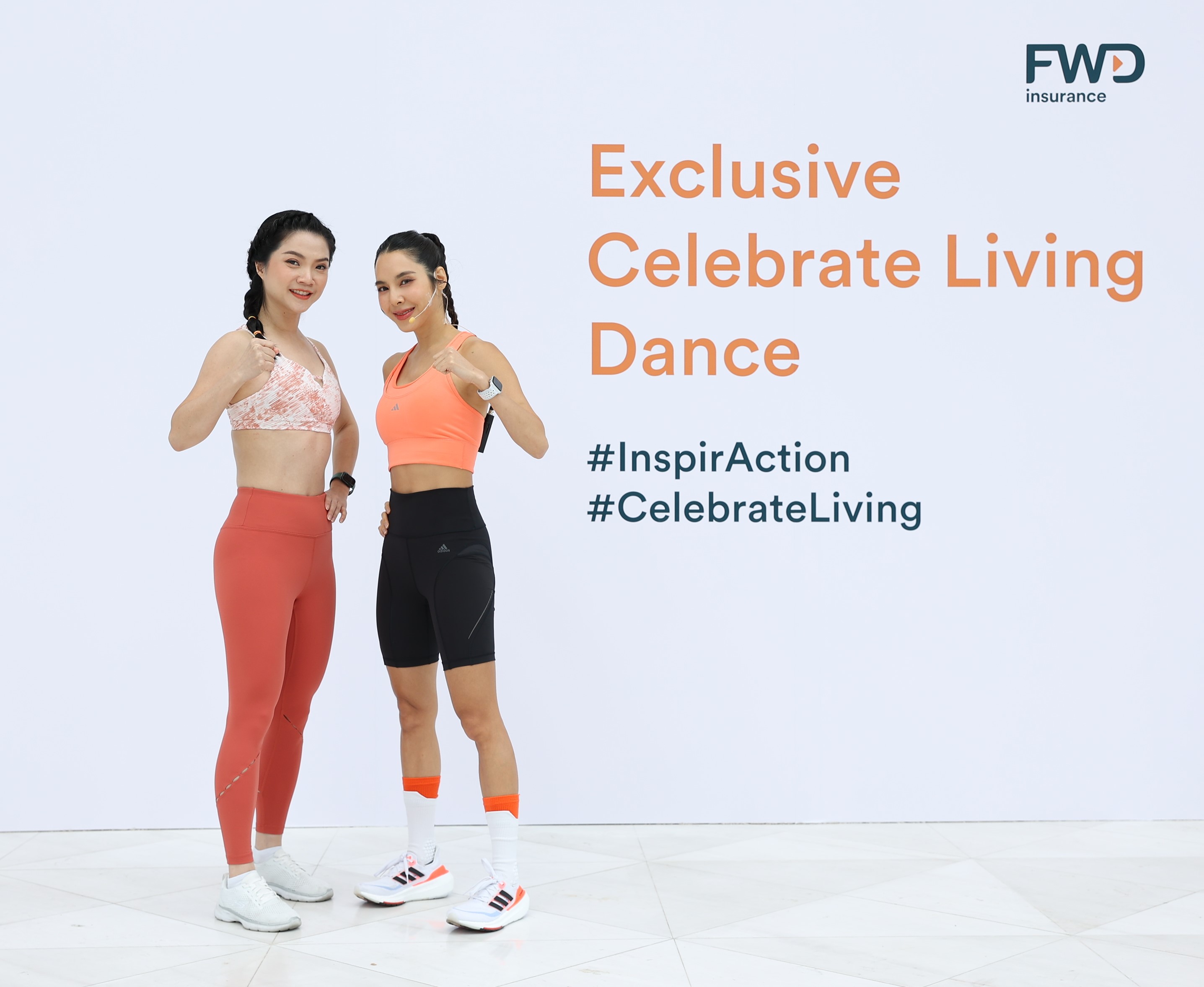 FWD ประกันชีวิต จัดกิจกรรมสร้างประสบการณ์ Fit & Firm “Exclusive Celebrate Living Dance : ฟิตร่างใหม่กับเบเบ้”