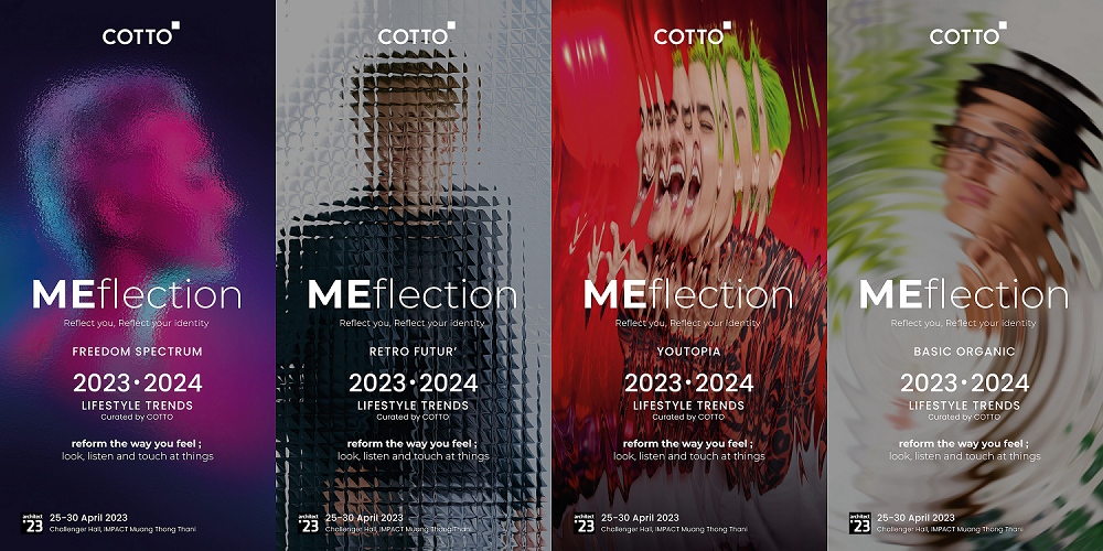 “คอตโต้” จับผลิตภัณฑ์รุ่นใหม่นำเสนอในรูปแบบงานศิลป์ภายใต้ธีม MEFlection  ตอกย้ำผู้นำนวัตกรรมวัสดุตกแต่ง ในงานสถาปนิก 2023