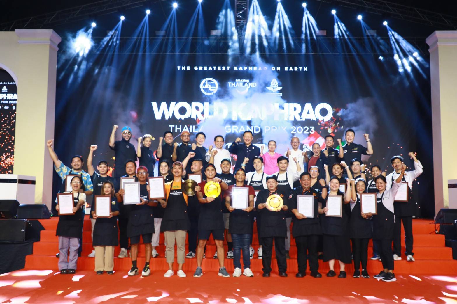 “ครัวเนื้อหอม” จ. ลำปาง สุดเจ๋ง คว้าแชมป์ผัดกะเพราชิงแชมป์ประเทศไทยในรายการ “World Kaphrao Thailand Grand Prix 2023”