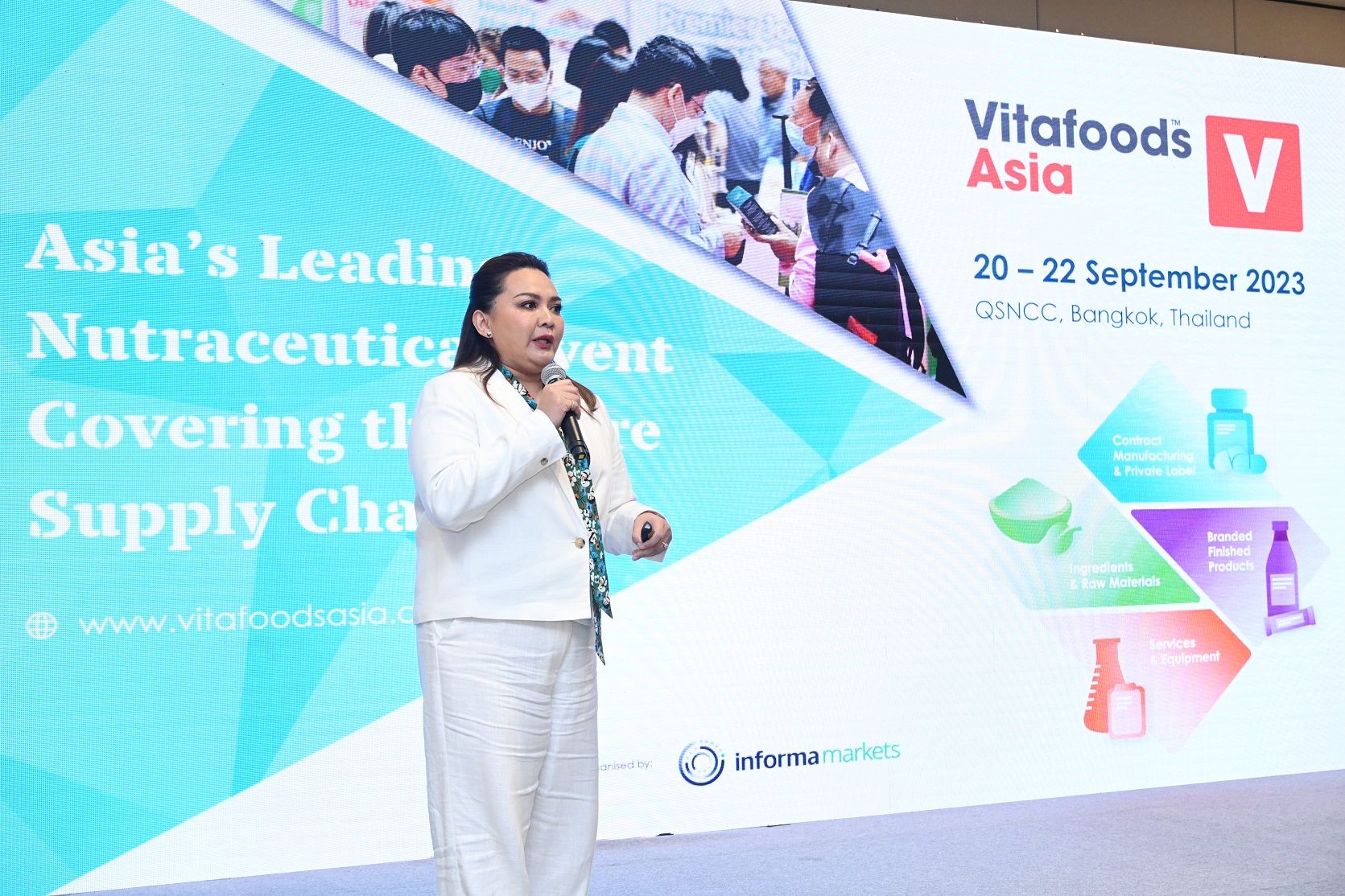 อินฟอร์มา มาร์เก็ตส์ฯ ดันไทยสู่ฮับนวัตกรรมเสริมอาหารและสารสกัด จัดงาน ‘Vitafoods Asia 2023’ สร้างแต้มต่อธุรกิจเสริมอาหารด้วย ‘เทคโนโลยี-เครือข่าย’