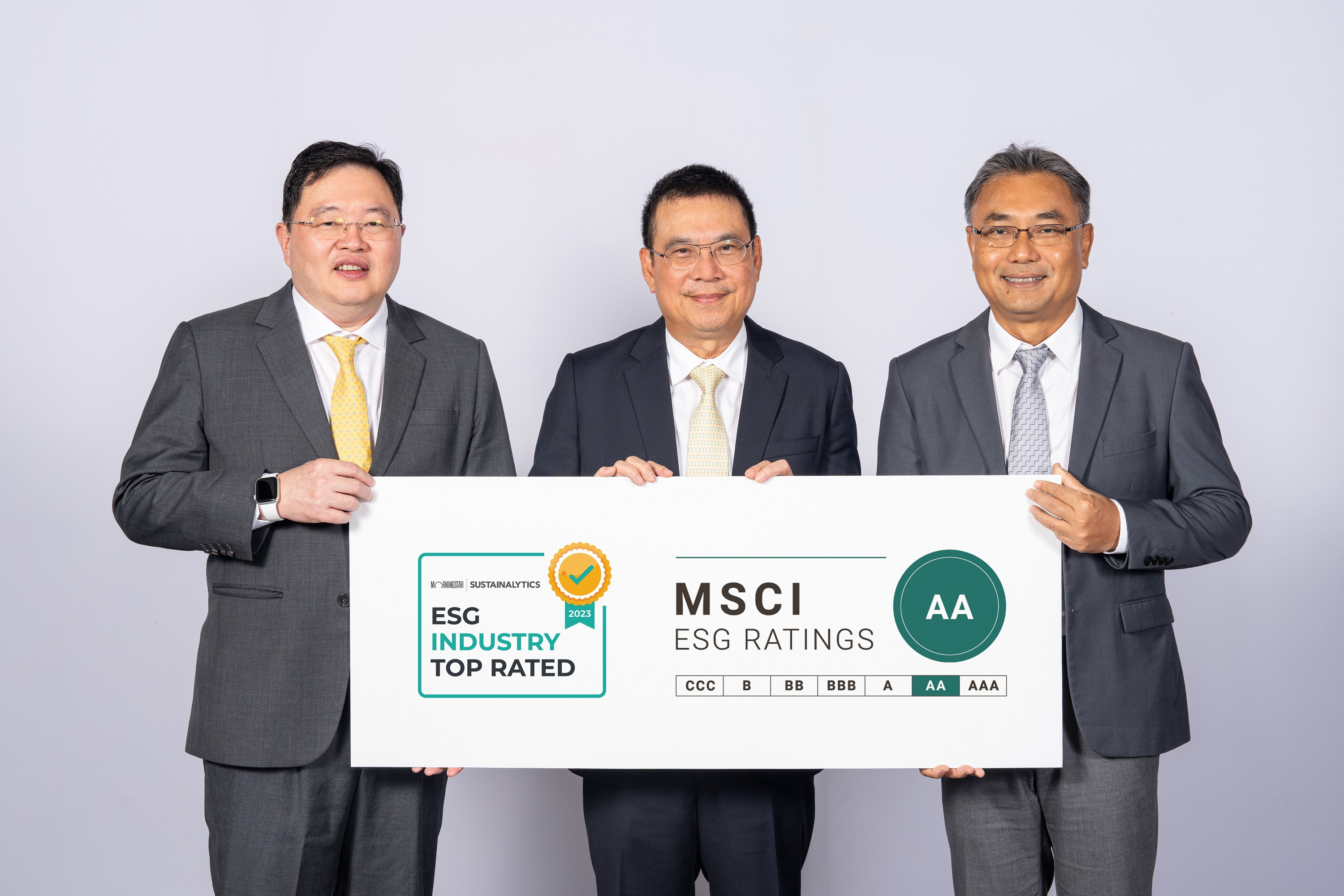 เอสซีจี ผู้นำธุรกิจยั่งยืนระดับโลกได้รับการยอมรับจากดัชนีความยั่งยืน ESG Risk Rating ระดับ ESG Industry Top Rated และ MSCI ESG Rating ระดับ AA (Leader)