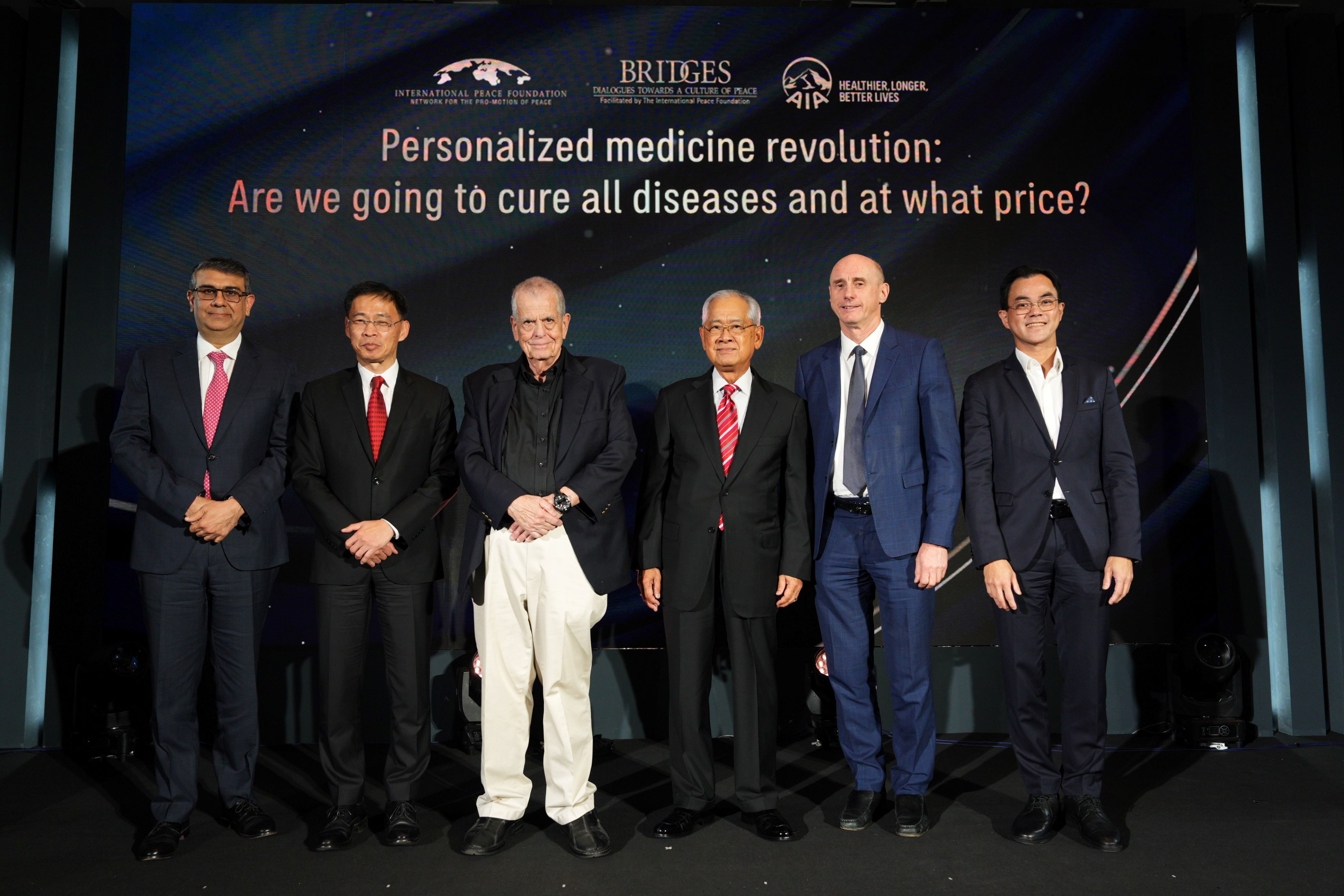 เอไอเอ ประเทศไทย จัดงาน AIA Nobel Laureates Luncheon Talk Series ในหัวข้อ “Personalized Medicine Revolution: Are We Going to Cure All Diseases and at What Price?”โดย ศาสตราจารย์อารอน ชีชาโนเวอร์ นักวิทยาศาสตร์รางวัลโนเบลสาขาเคมี ปี 2547