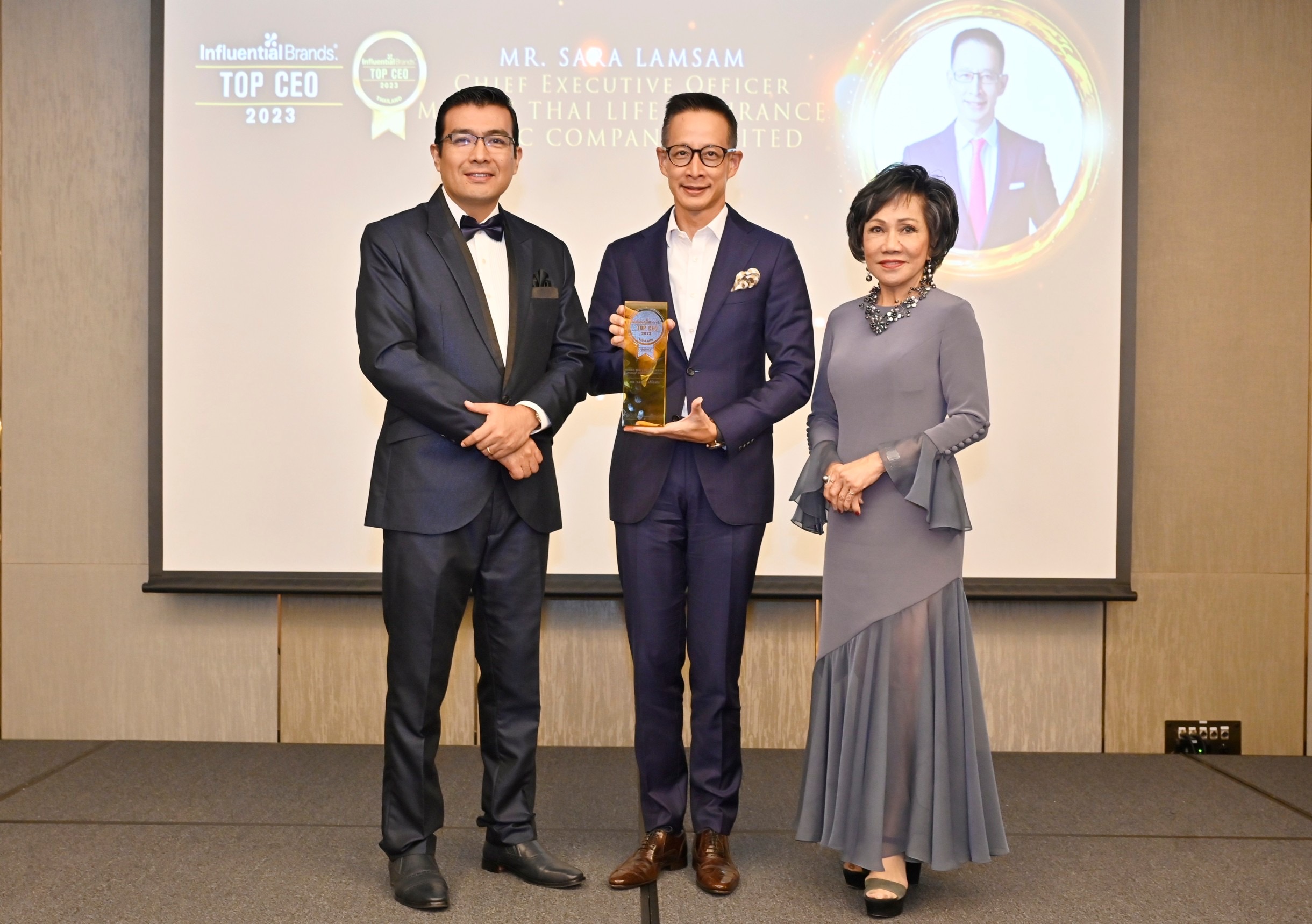 “สาระ ล่ำซำ” รับรางวัลเกียรติยศ TOP CEO (THAILAND) 2023 ต่อเนื่องเป็นปีที่ 3